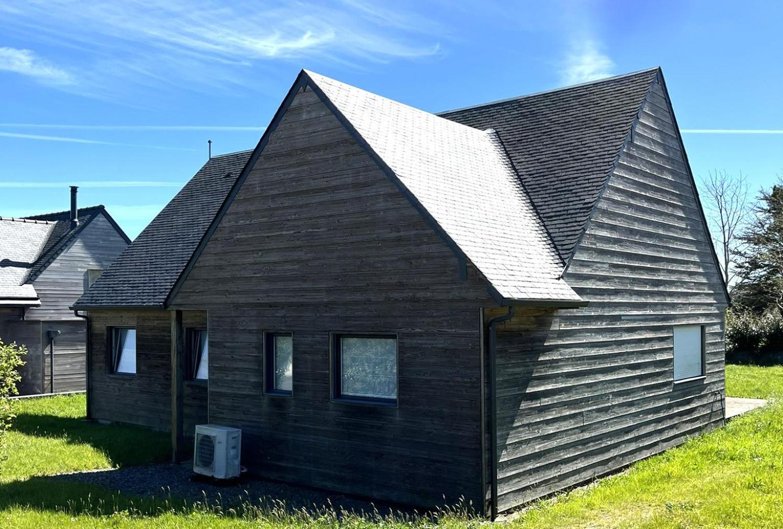 Belle Maison En Bois Perros - La Lande Exterior photo